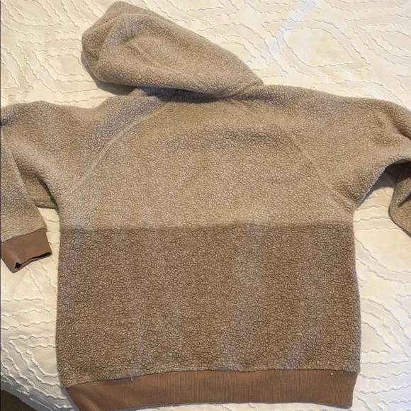 Outdoor Voices Tan Quarter-Zip Hoodie - Picture 5 of 5